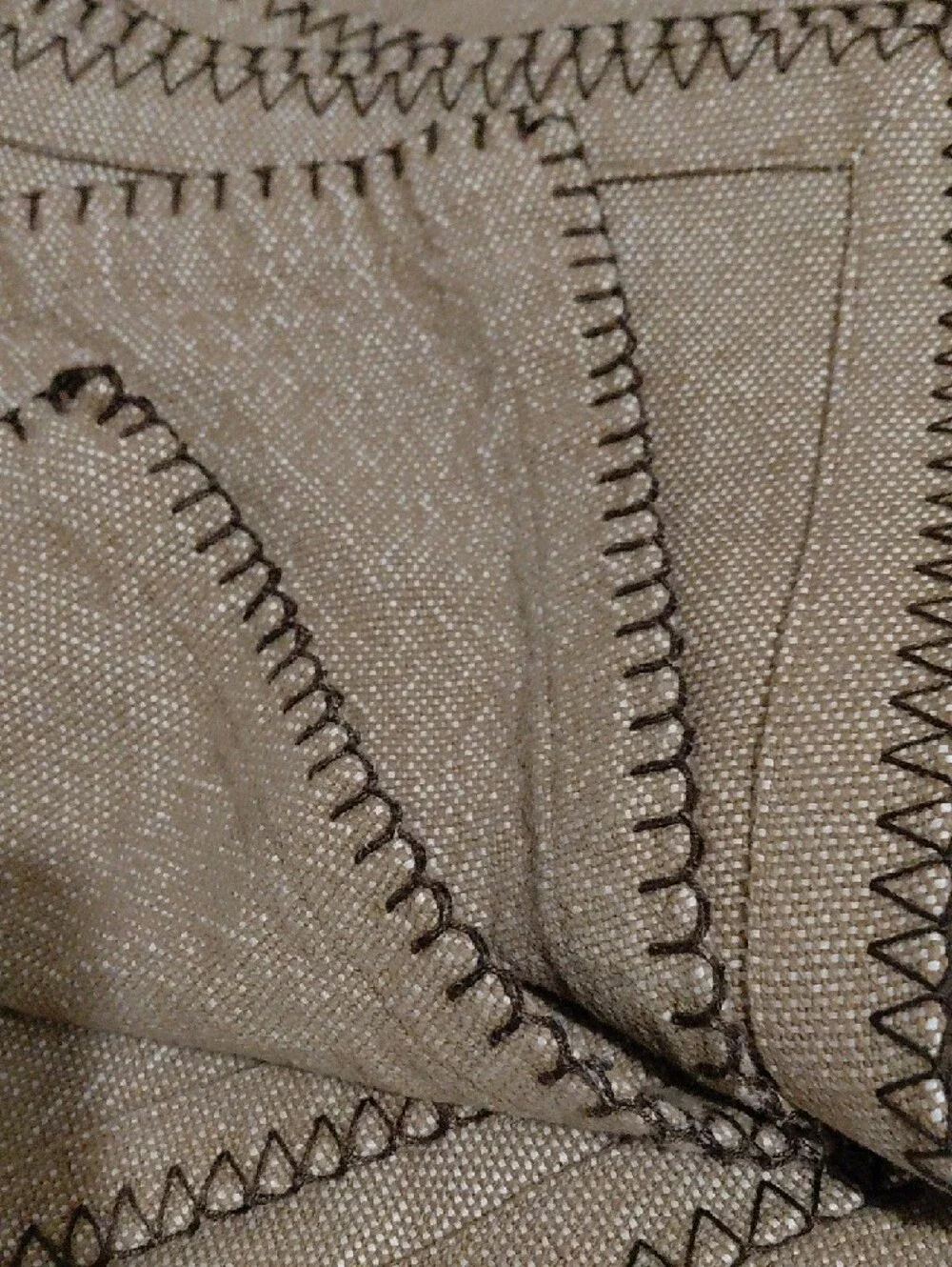 N/A tan fabric